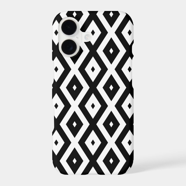 Black and white diamond pattern (Back)