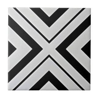 black and white diamond tiles