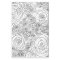 Black and White Doodle Art Tissue Paper