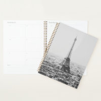 Black and White Eiffel Tower Paris Photography