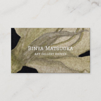 Black and White, Elegant Business Card
