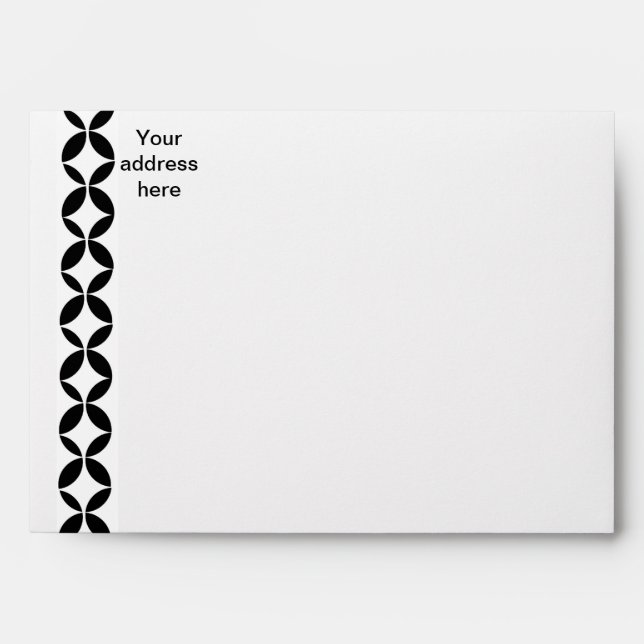 Black and White Envelopes (Front)