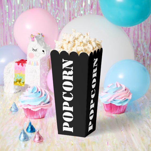 Black And White Favour Box (Party)