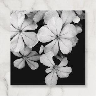 Black and White Favour Tags