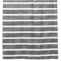 Black and white five stripe pattern