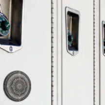 Black and white floral mandala 