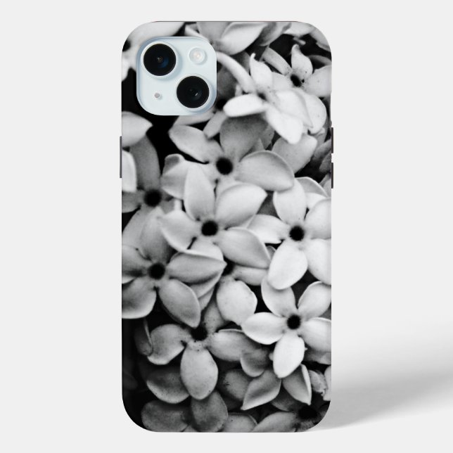 black and white florals Case-Mate iPhone case (Back)