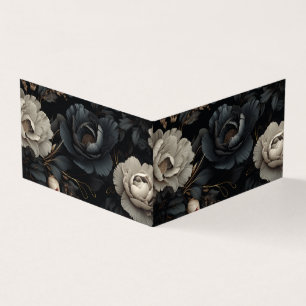 Black and White Flowers