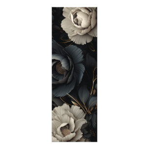 Black and White Flowers Photo Print