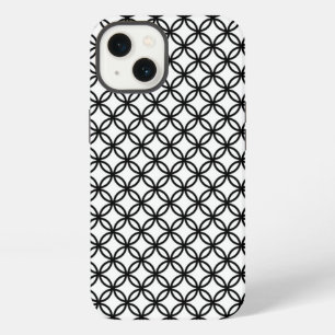 Black and White Funky Pattern Art Phone iPhone 13 Case