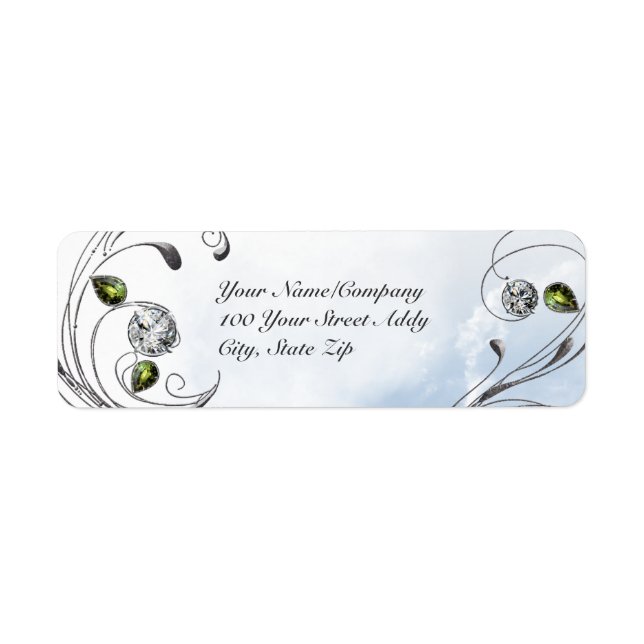 Black and White Gem (Front)