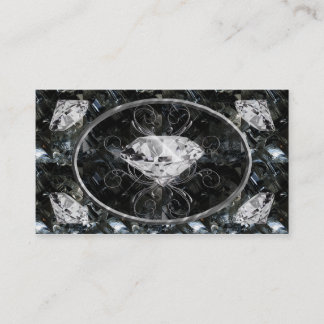 Black and White Gems Business Card