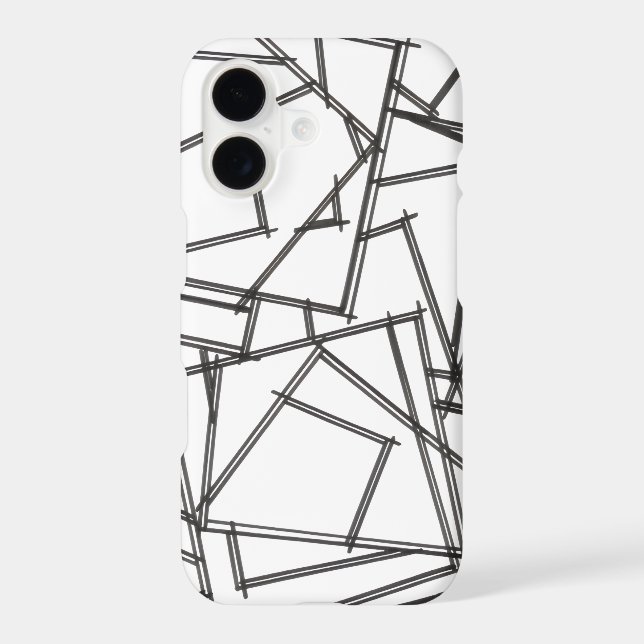 Black And White Geometric-Modern Minimalist (Back)