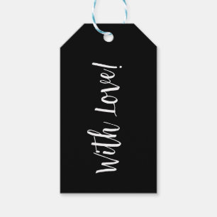 Black and White Gift Tag