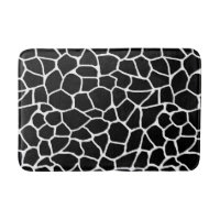 Black and White Giraffe Print Animal Pattern