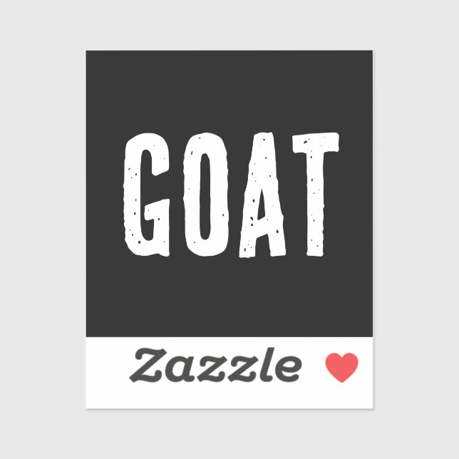 Black and White Goat (Sheet)