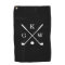 Black and White Golf Clubs Monogram