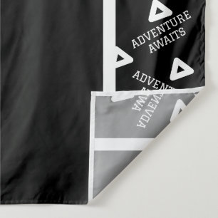 Black and White Graduation Party Backdrop Tapestry