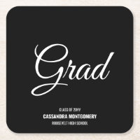 Black and White Graduation Party