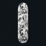 Black and White Graffiti Abstract Collage Skateboard<br><div class="desc">Black and white abstract collage graffiti grunge texture pattern design print.

black and white,  graffiti,  abstract,  artistic,  texture,  grunge,  pattern,  graphic,  modern,  urban,  high,  contrast</div>