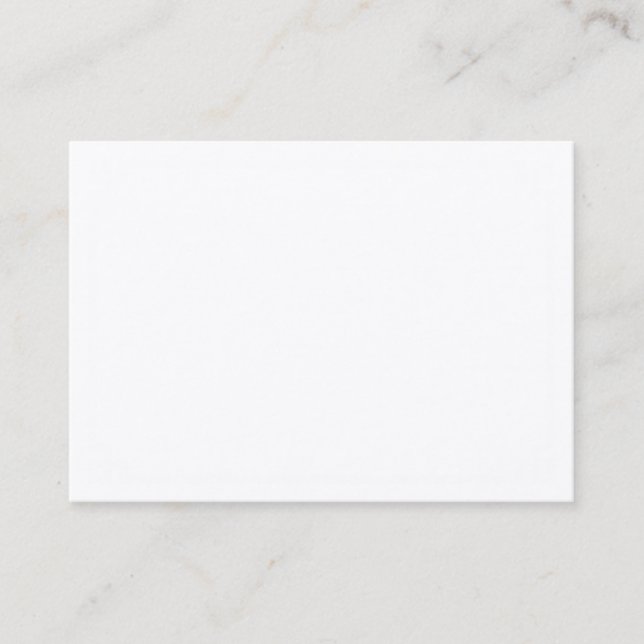 Black and White Greek Key Frame Wedding Place Card (Front)