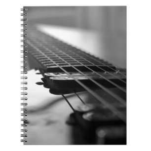 Black and White Guitar Notebook