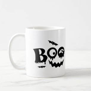 Black and White Halloween Coffee Mug