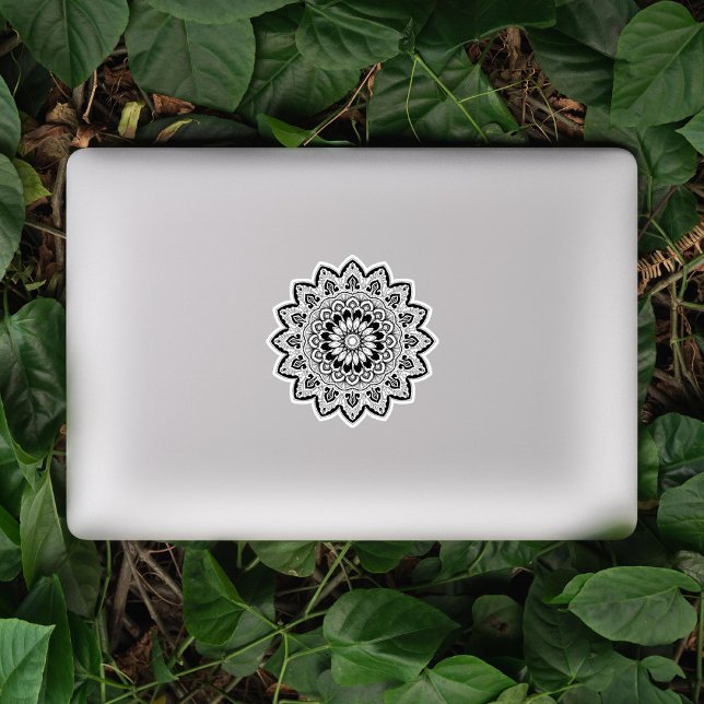 Black and White Hand Drawn Mandala (Creator Uploaded)