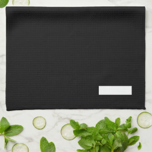 Black and white Hyphen Tea Towel