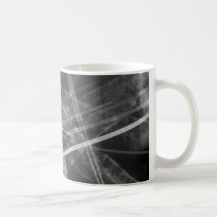 Black and white Jet Trails Coffee Mug