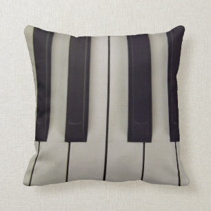 Black and White Keys/Running Waltz Pillow
