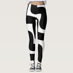 Black and white  leggings