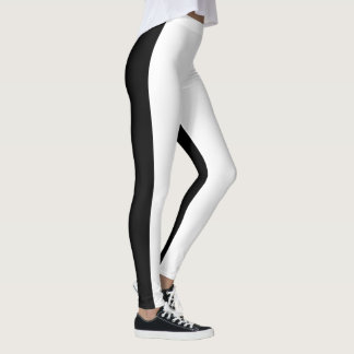 Black and white leggings