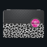 Black and White Leopard Print | Hot Pink iPad Mini Cover<br><div class="desc">Electronic Cases. 100% Customisable. Ready to Fill in the box(es) or Click on the CUSTOMIZE button to add, move, delete or change any of the text or graphics. Made with high resolution vector and/or digital graphics for a professional print. NOTE: (THIS IS A PRINT. All zazzle product designs are "prints"...</div>