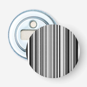 Black And White Lines Bottle Opener