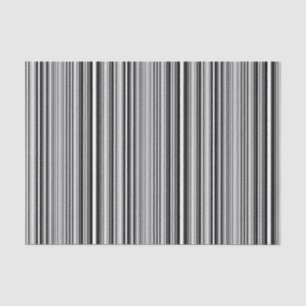 Black And White Lines Tissue Paper