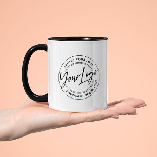 Black and White Logo Mug