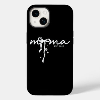 Black and White Mama Est Personalised Case-Mate iPhone 14 Case