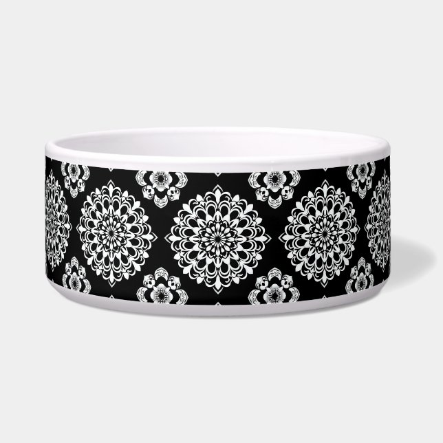 Black and White Mandala Design (Front)