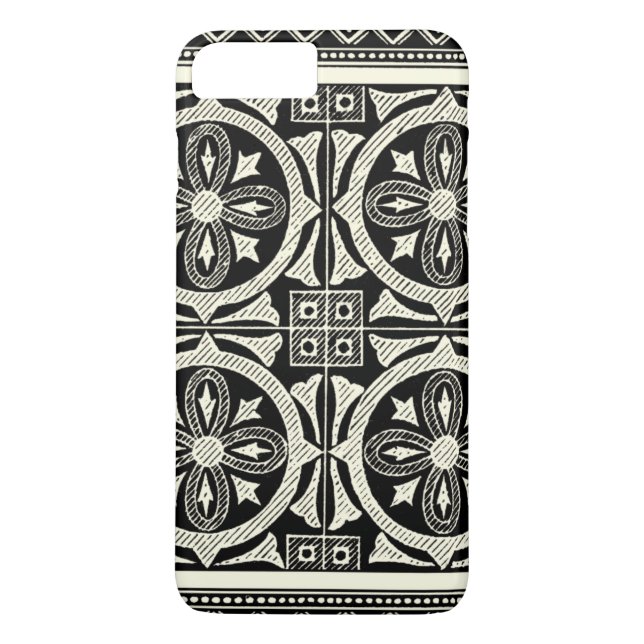 Black and White Mandala Motif by Vision Studio Case-Mate iPhone Case (Back)
