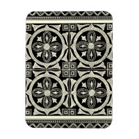Black and White Mandala Motif by Vision Studio