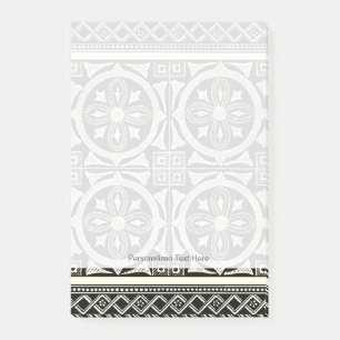 Black and White Mandala Motif by Vision Studio Post-it Notes