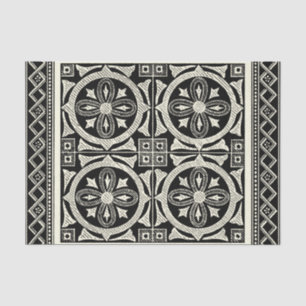 Black and White Mandala Motif by Vision Studio Tissue Paper
