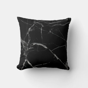 Black and White Marble Cushion