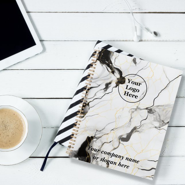 Black and white marble planner (Creator Uploaded)