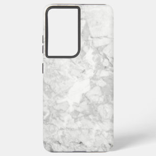 Black And White Marble Seamless Texture Samsung Galaxy Case