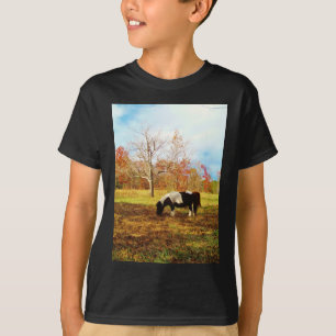 Black and White Miniature Pony / Horse T-Shirt