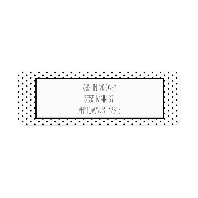 Black and White Minimalist (Front)