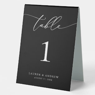 Black and White Minimalist Wedding   Event Custom