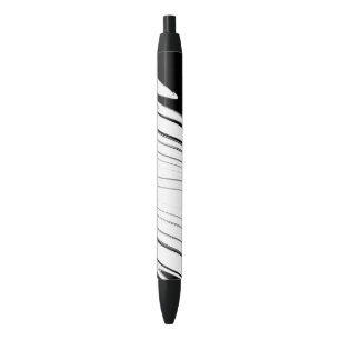Black and White Modern Ink Pen